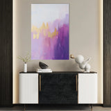 Abstract 508 Canvas Art 60 x 40 cm / Black