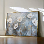 Floral 509 Canvas Art 60 x 40 cm / Black