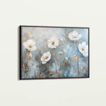 Floral 509 Canvas Art 60 x 40 cm / Black