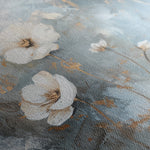 Floral 509 Canvas Art 60 x 40 cm / Black