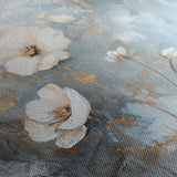 Floral 509 Canvas Art 60 x 40 cm / Black