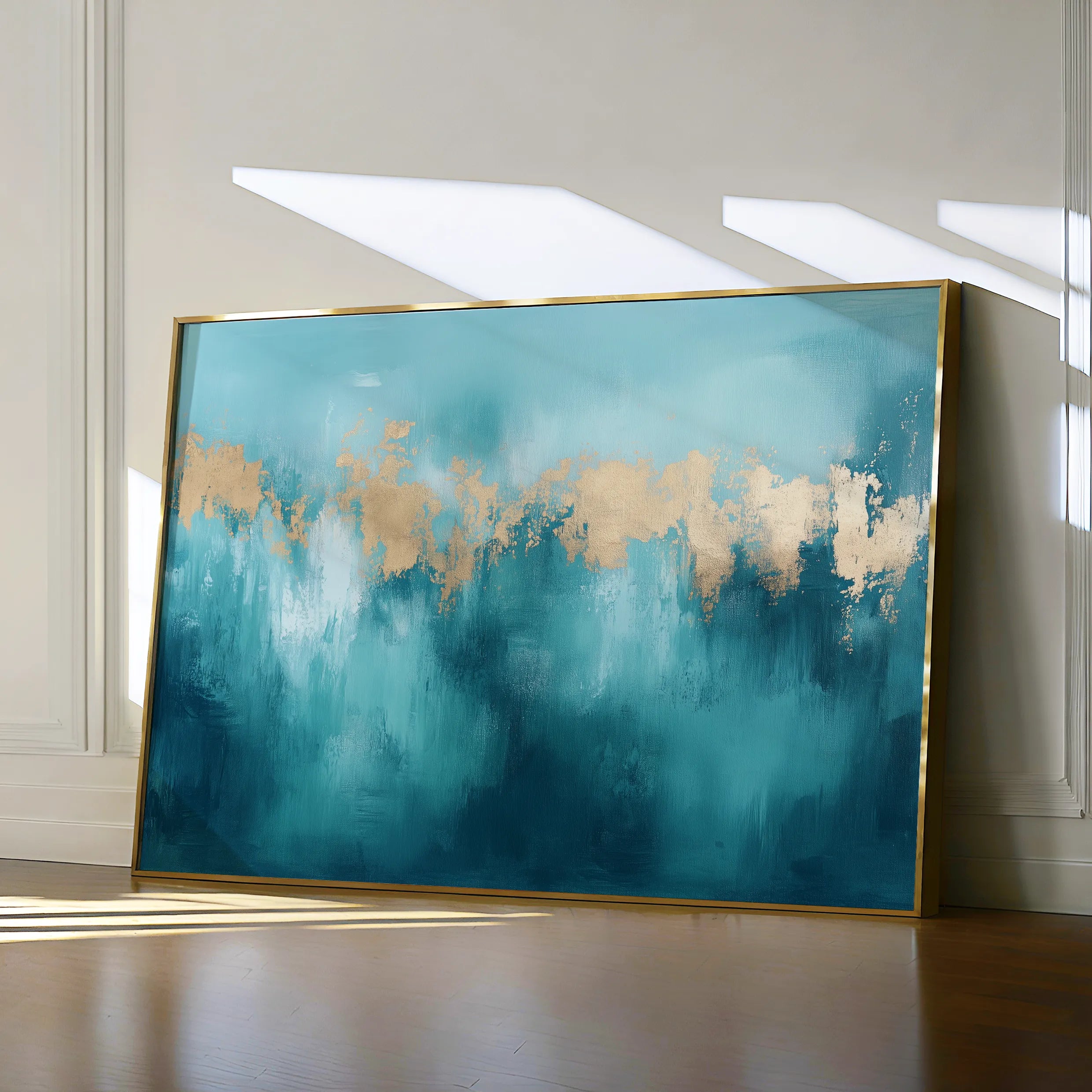 Abstract 510 Canvas Art 60 x 40 cm / Black