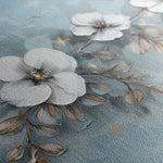 Floral 510 Canvas Art 60 x 40 cm / Black