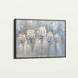 Floral 511 Canvas Art 60 x 40 cm / Black