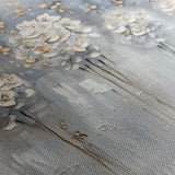 Floral 511 Canvas Art 60 x 40 cm / Black
