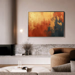 Abstract 513 Canvas Art 60 x 40 cm / Black