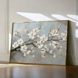 Floral 513 Canvas Art 60 x 40 cm / Black