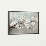Floral 513 Canvas Art 60 x 40 cm / Black