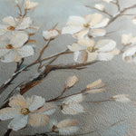 Floral 513 Canvas Art 60 x 40 cm / Black