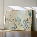 Floral 515 Canvas Art 60 x 40 cm / Black