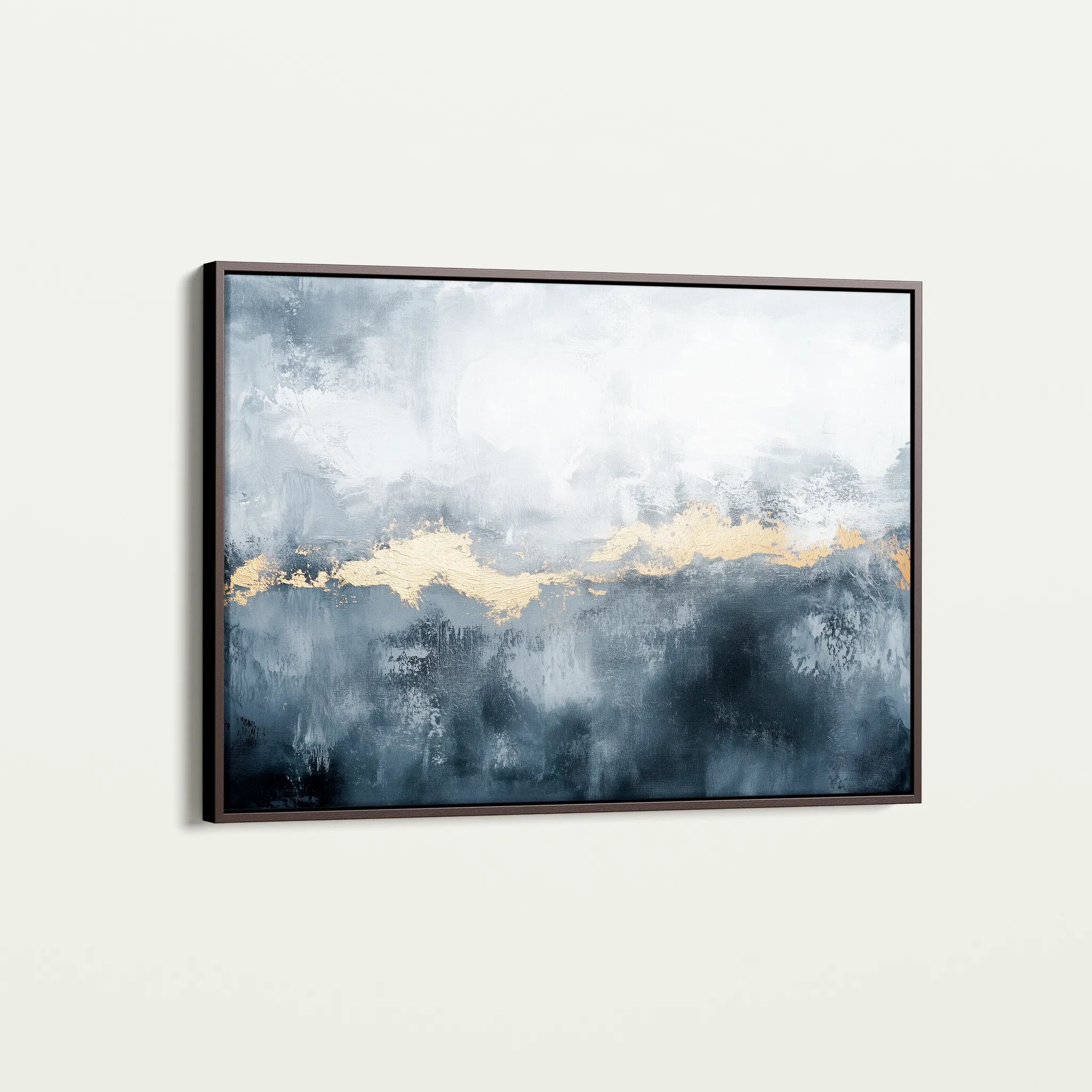 Abstract 516 Canvas Art 60 x 40 cm / Black