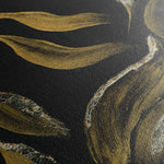 Floral 516 Canvas Art 60 x 40 cm / Black