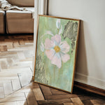 Floral 517 Canvas Art 60 x 40 cm / Black