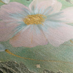 Floral 517 Canvas Art 60 x 40 cm / Black