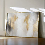 Abstract 520 Canvas Art 60 x 40 cm / Black
