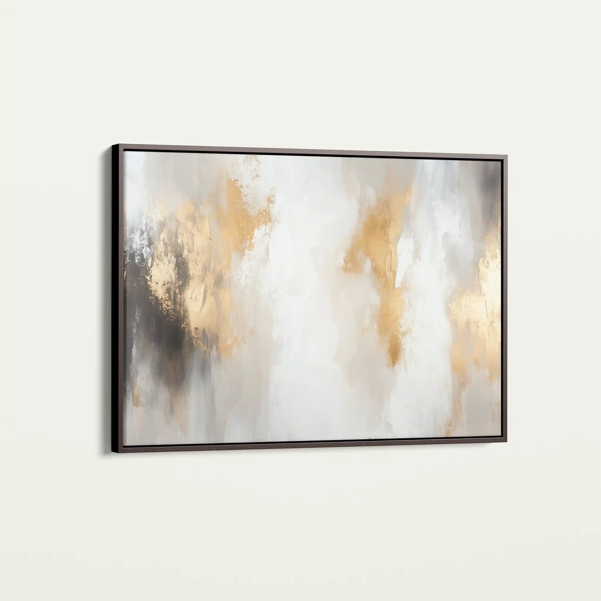 Abstract 520 Canvas Art 60 x 40 cm / Black