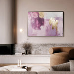 Abstract 521 Canvas Art 60 x 40 cm / Black