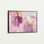 Abstract 521 Canvas Art 60 x 40 cm / Black