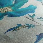 Floral 521 Canvas Art 60 x 40 cm / Black