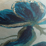 Floral 522 Canvas Art 60 x 40 cm / Black