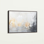 Abstract 524 Canvas Art 60 x 40 cm / Black