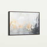 Abstract 524 Canvas Art 60 x 40 cm / Black