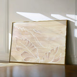 Floral 526 Canvas Art 60 x 40 cm / Black