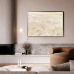 Floral 526 Canvas Art 60 x 40 cm / Black