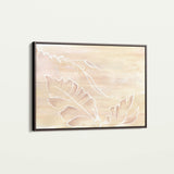 Floral 526 Canvas Art 60 x 40 cm / Black
