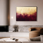 Abstract 528 Canvas Art 60 x 40 cm / Black