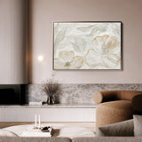 Floral 528 Canvas Art 60 x 40 cm / Black