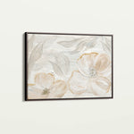 Floral 528 Canvas Art 60 x 40 cm / Black