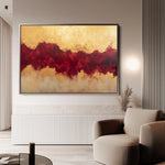 Abstract 529 Canvas Art 60 x 40 cm / Black