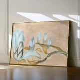 Floral 531 Canvas Art 60 x 40 cm / Black