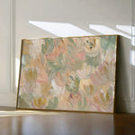 Floral 533 Canvas Art 60 x 40 cm / Black