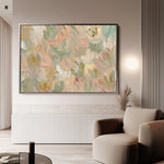 Floral 533 Canvas Art 60 x 40 cm / Black