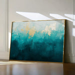Abstract 535 Canvas Art 60 x 40 cm / Black