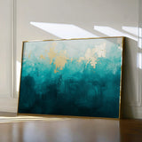 Abstract 535 Canvas Art 60 x 40 cm / Black