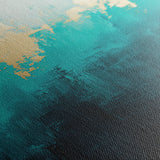 Abstract 535 Canvas Art 60 x 40 cm / Black