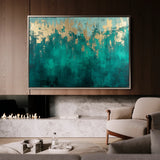 Abstract 536 Canvas Art 60 x 40 cm / Black