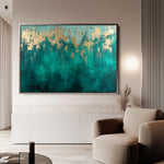 Abstract 536 Canvas Art 60 x 40 cm / Black