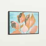Floral 536 Canvas Art 60 x 40 cm / Black