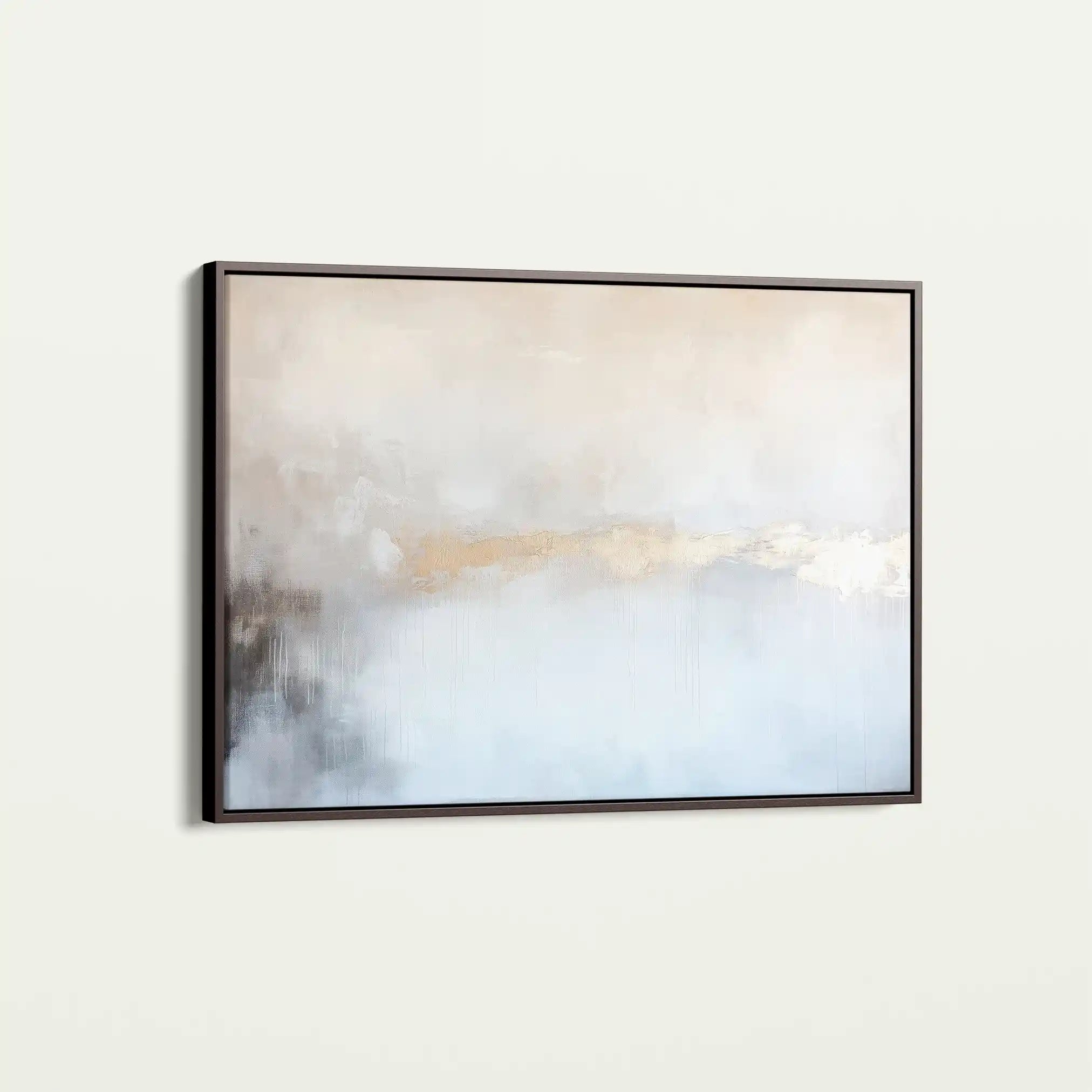 Abstract 537 Canvas Art 60 x 40 cm / Black