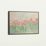 Floral 537 Canvas Art 60 x 40 cm / Black