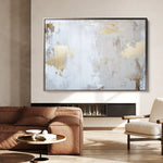 Abstract 538 Canvas Art 60 x 40 cm / Black