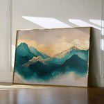 Abstract 539 Canvas Art 60 x 40 cm / Black