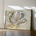 Floral 539 Canvas Art 60 x 40 cm / Black