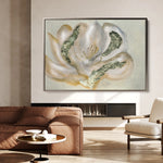 Floral 539 Canvas Art 60 x 40 cm / Black