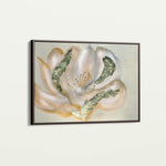 Floral 539 Canvas Art 60 x 40 cm / Black