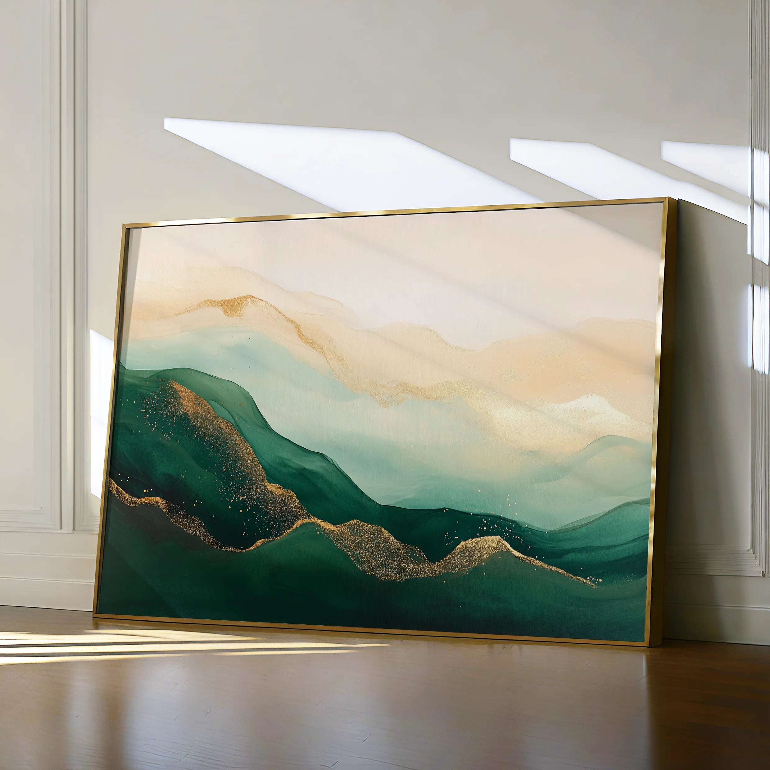 Abstract 540 Canvas Art 60 x 40 cm / Black